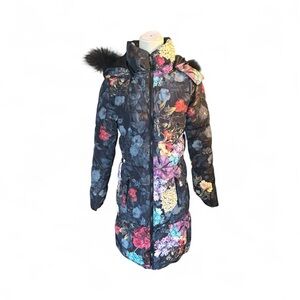 Derhy puffer parka jacket Size Small